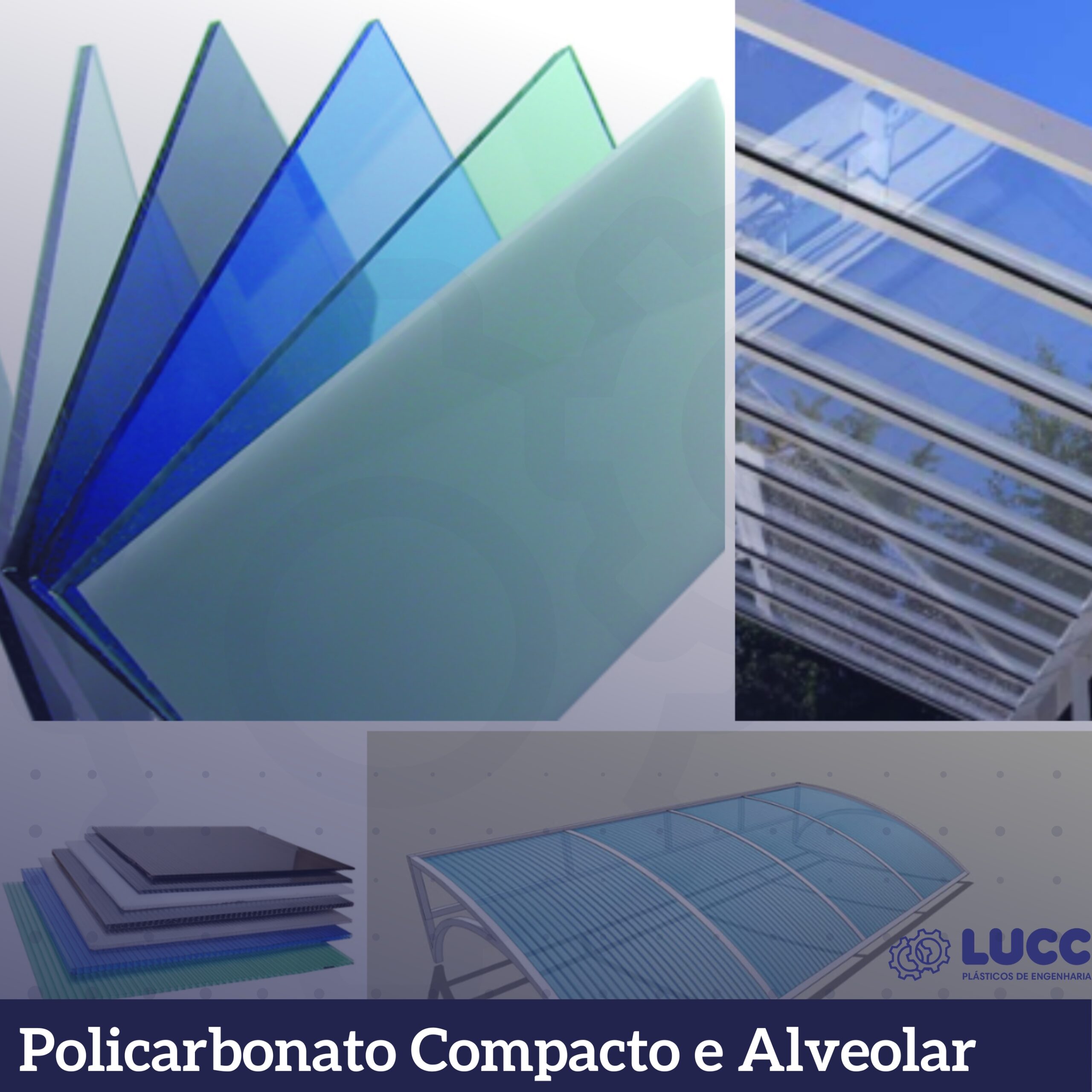 TIPOS DE POLICARBONATO – ENTENDA A DIFERENÇA ENTRE COMPACTO E ALVEOLAR